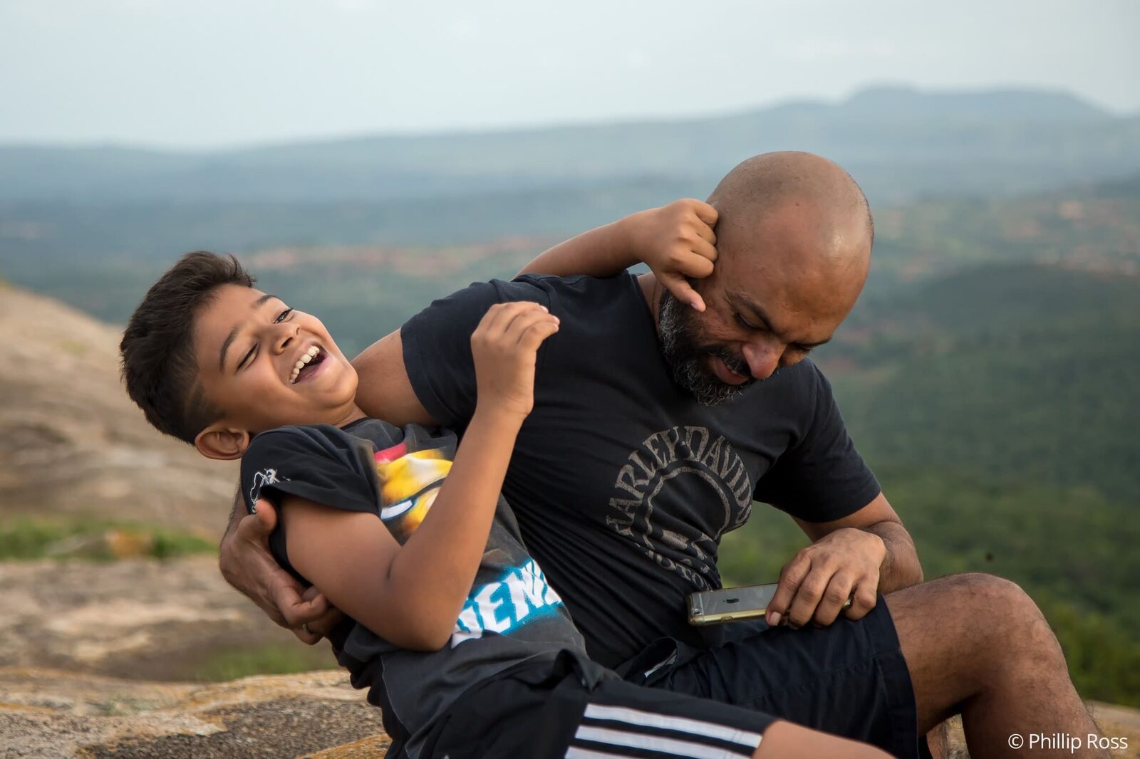 Some great Father and son bonding on our Family Nature Camp in Bannerghatta, Bangalore