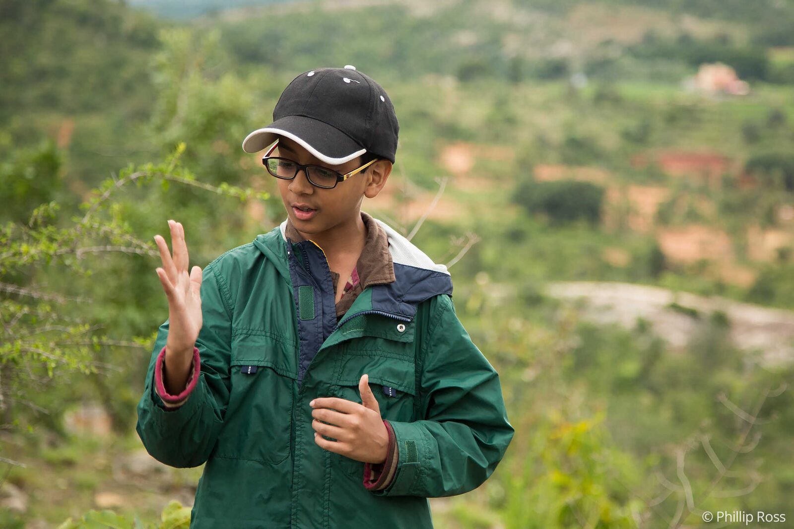Kids memorising the different species of deer found near Bangalore on our Kids Nature Camp